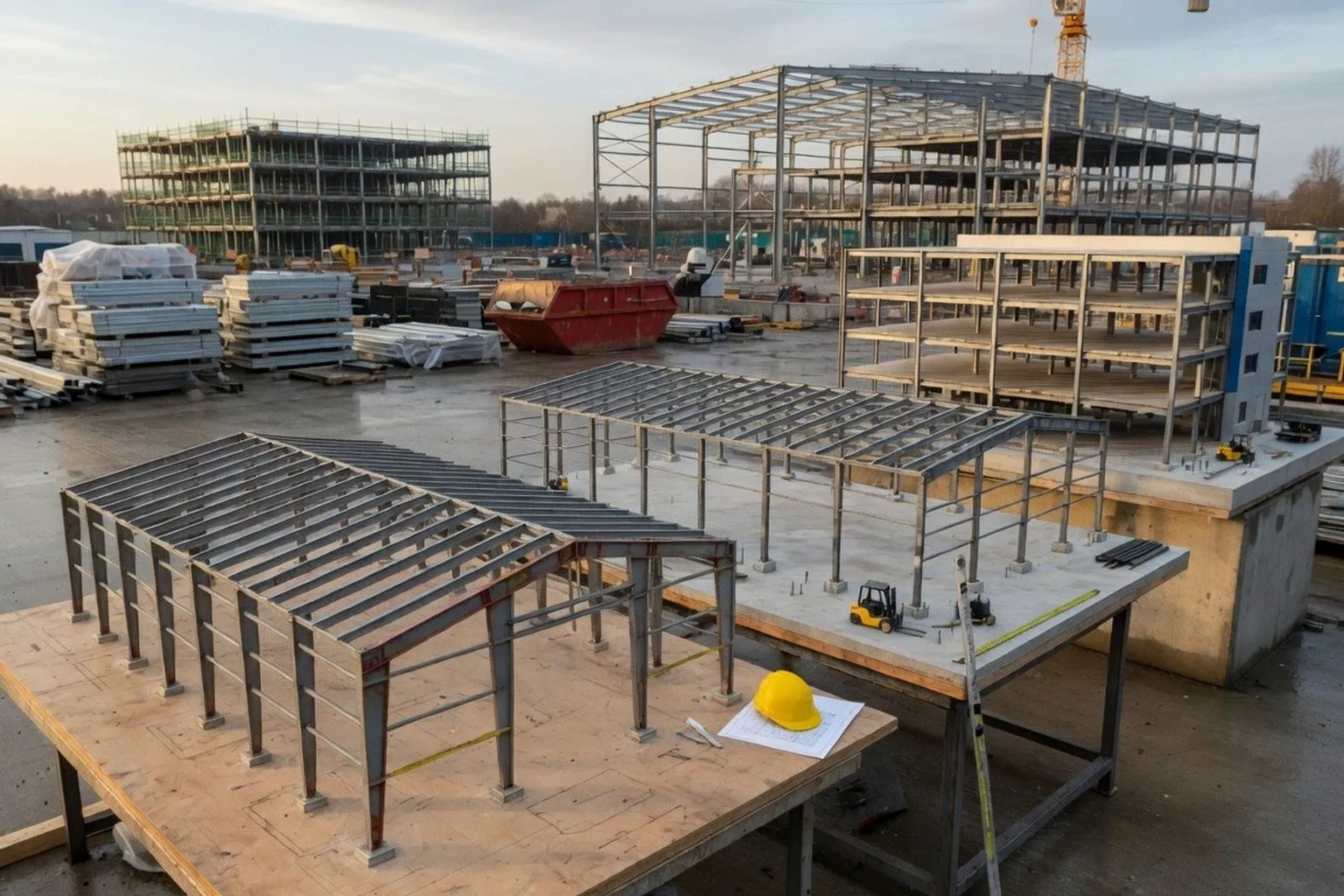 CO₂-Bilanz im Stahlbau: Strategien für nachhaltige Tragwerksentwürfe