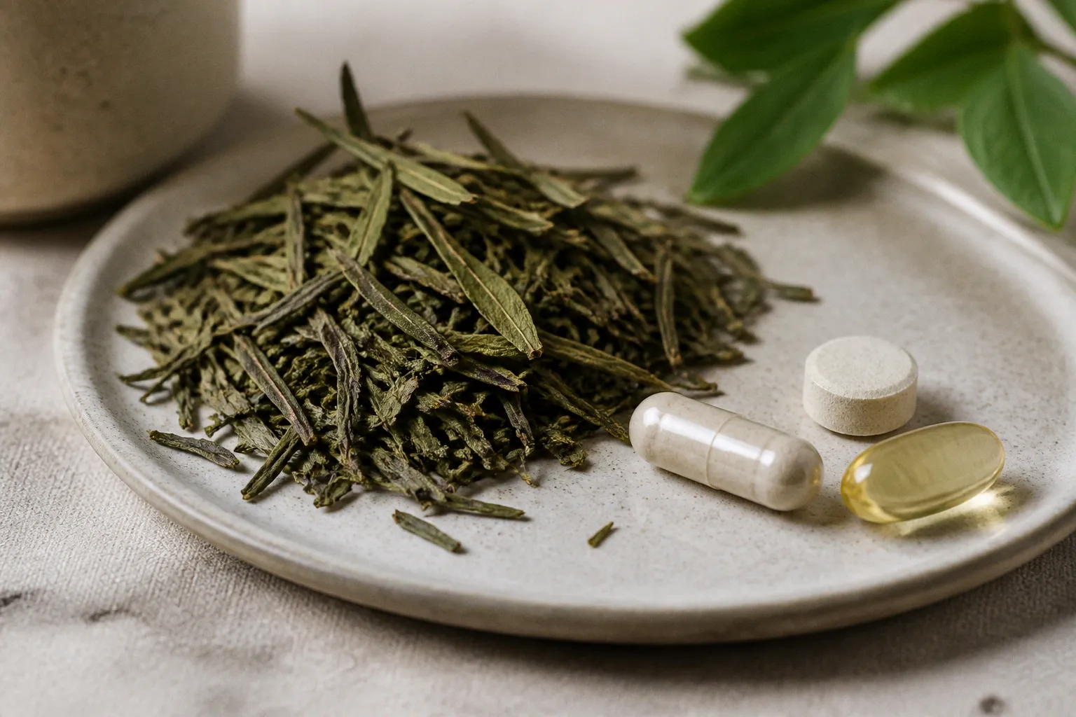 Nervennahrung für die Baustelle: L-Theanin als Alternative zum Ginkgo
