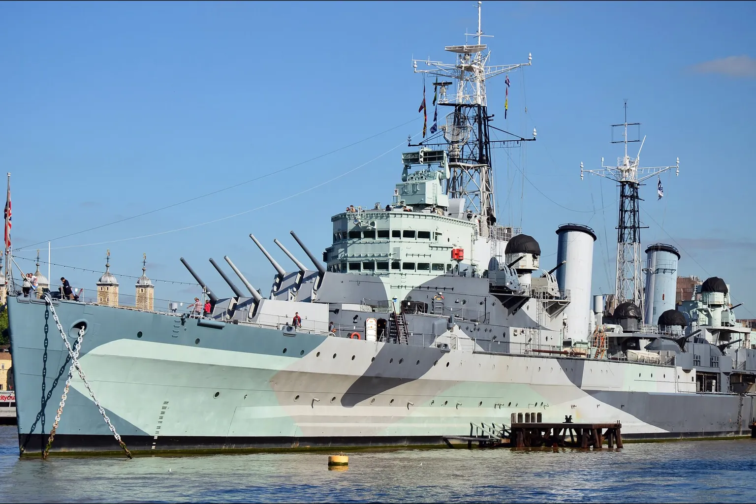 HMS Belfast: Digitale Ticketlogistik und Besucherkapazitäten