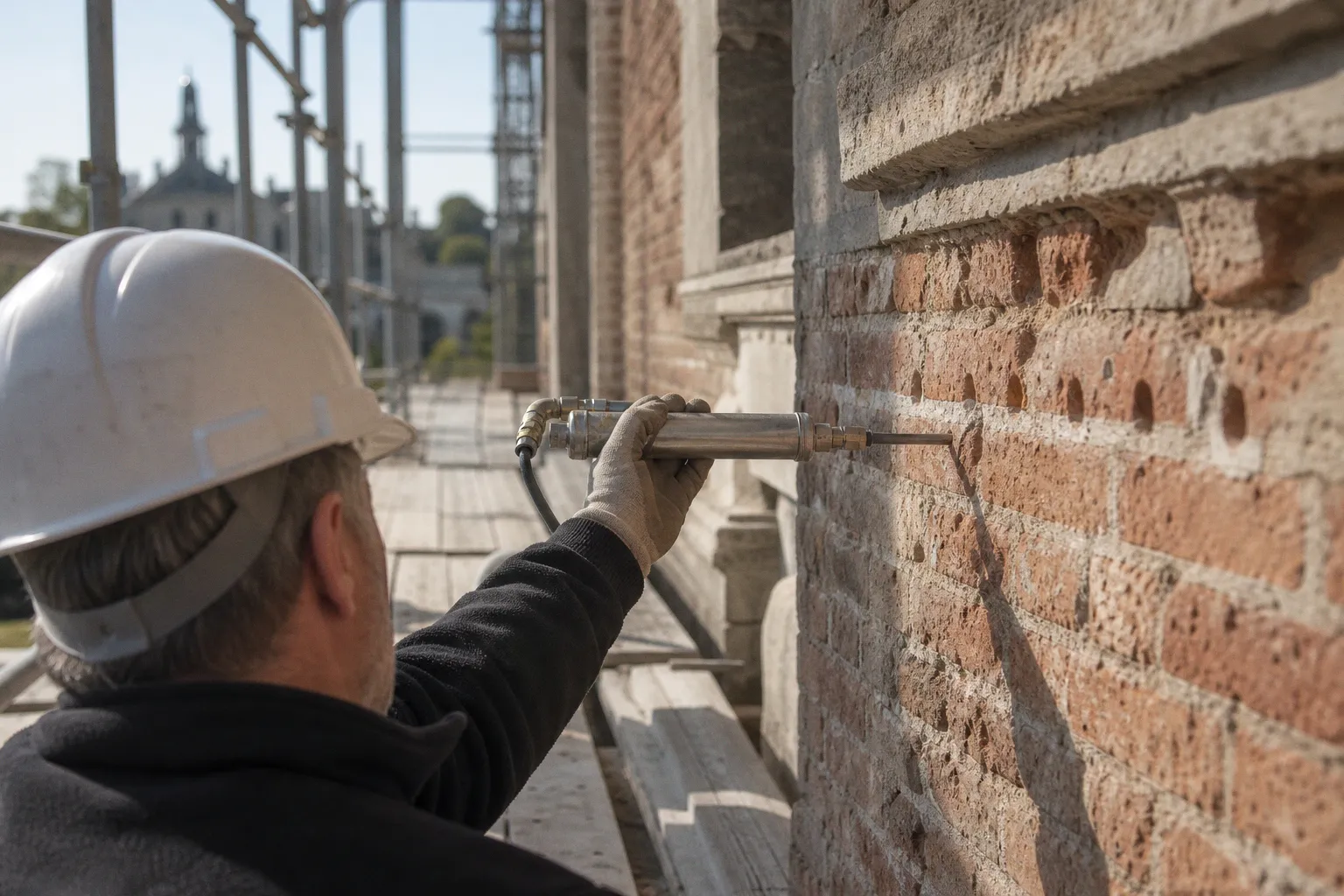 Injektionsverfahren oder Vernadelung für stabiles Mauerwerk?