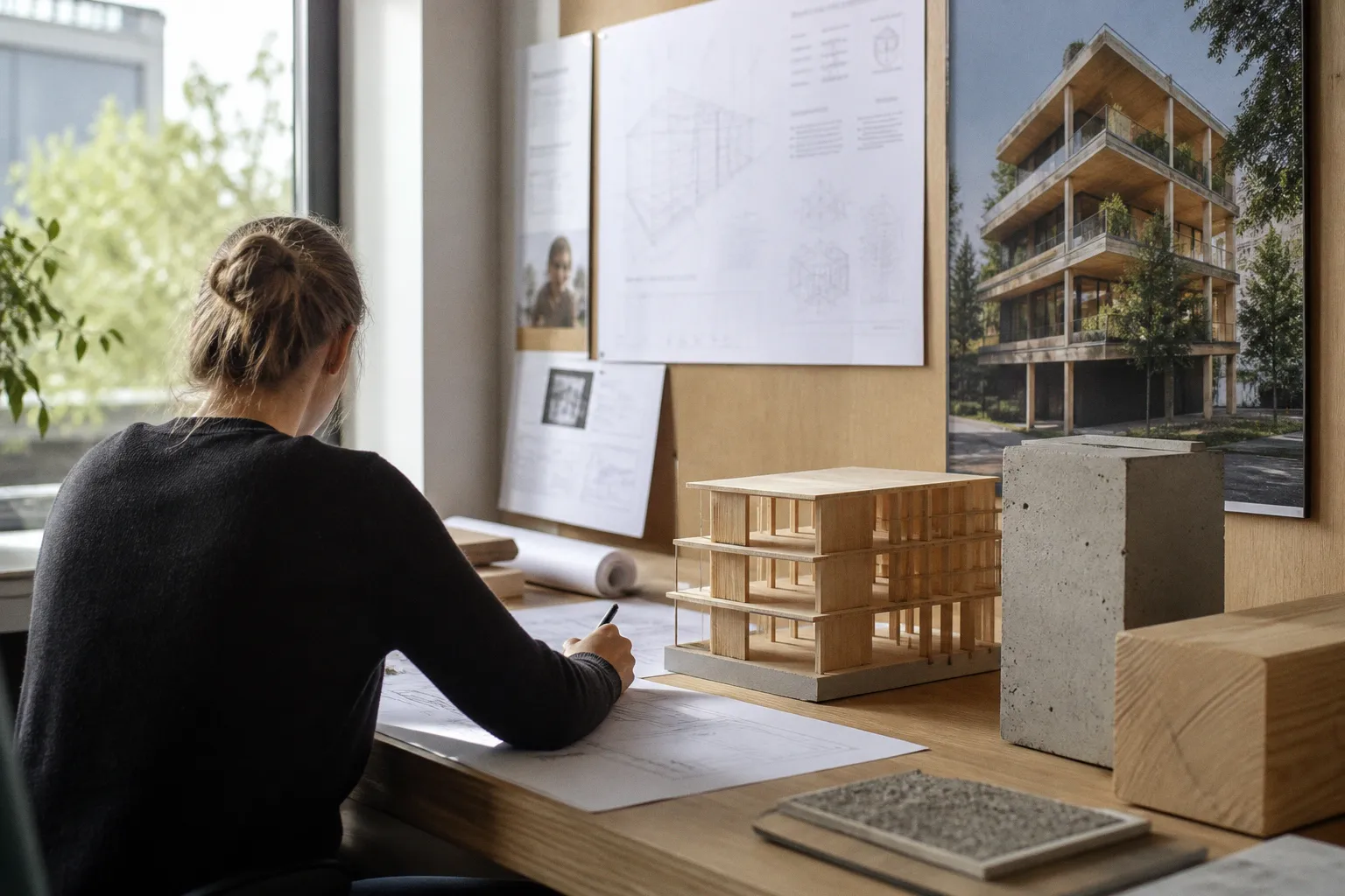 Nachhaltigkeit im Bauwesen: Trends bei Beton, Personal und Holzbau
