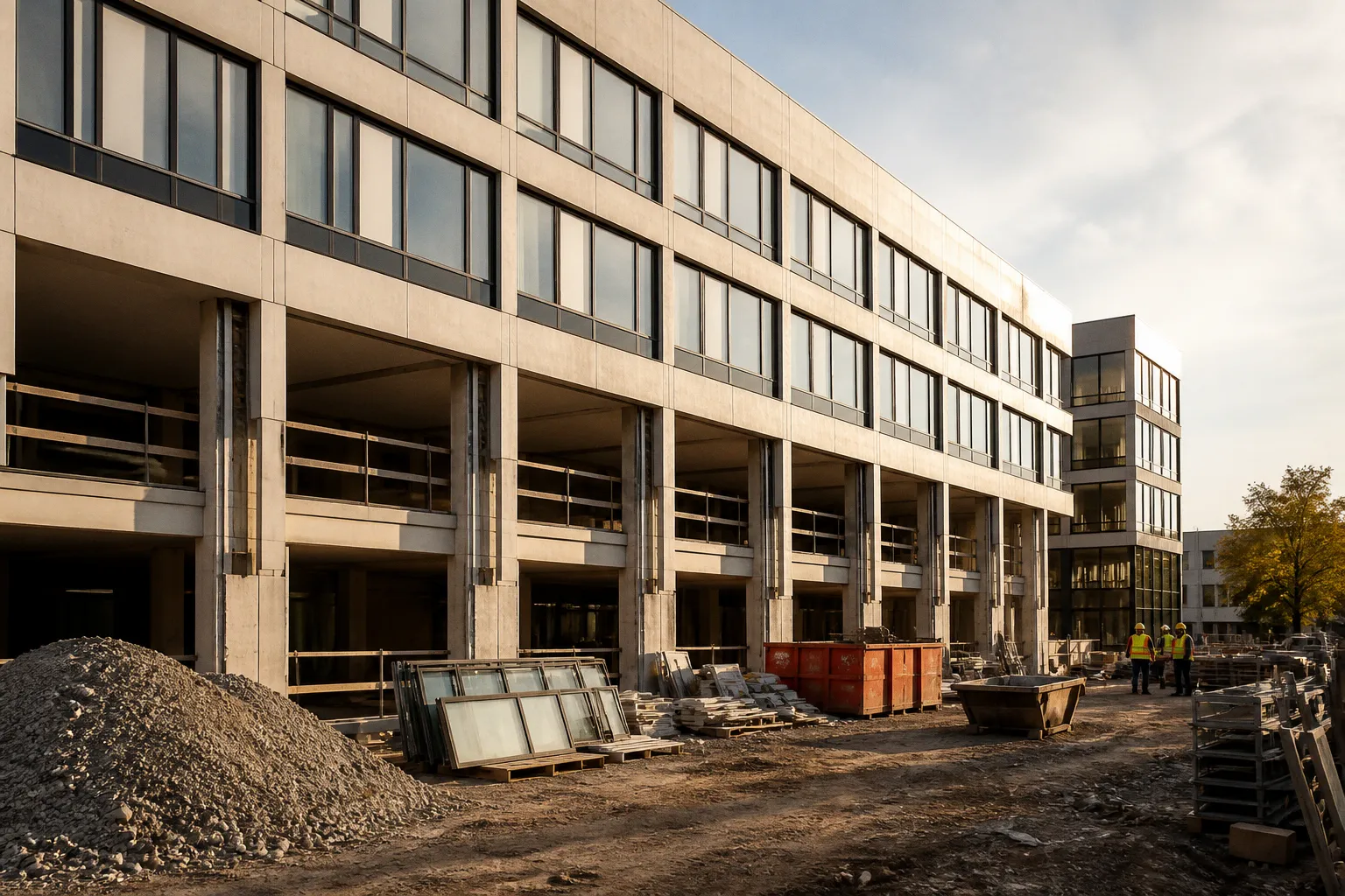 Sanierung im Bestand: Wie komplexe Tragwerksplanung den Erhalt von Bürogebäuden sichert