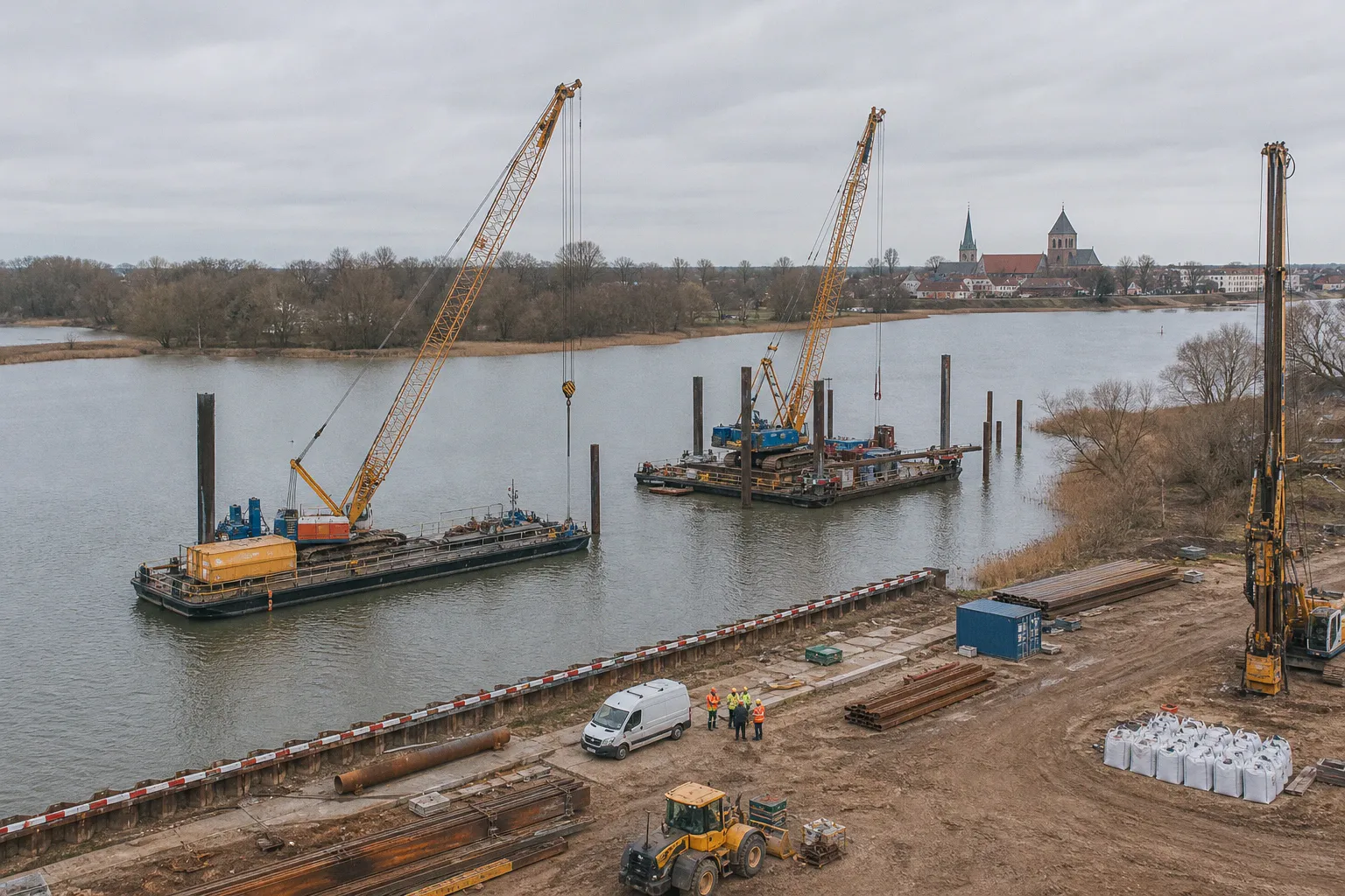 Technische Meisterleistung: Die neue Peenebrücke bei Wolgast im Detail
