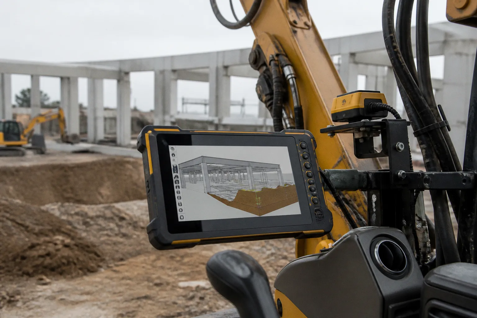 Trimble integriert SketchUp Pro in die digitale Baumaschinensteuerung